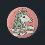 Badge Rond 5 Cm Licorne Button 5,7 cm<br><div class="desc">Licorne Button 5, 7 cm.</div>