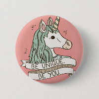 Licorne Button 5,7 cm