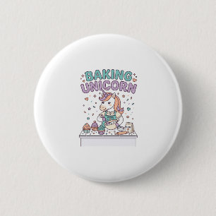 Badge Rond 5 Cm Licorne Cuisson Licorne Produit Tendance Graphique