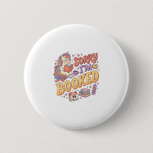 Badge Rond 5 Cm Licorne Désolé je suis Réservé Design Zazzle Fanta