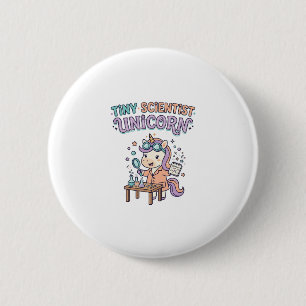 Badge Rond 5 Cm Licorne Mini Scientifique Licorne Produit Tendance
