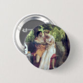 Badge Rond 5 Cm L'Idylle (1850) (Devant & derrière)