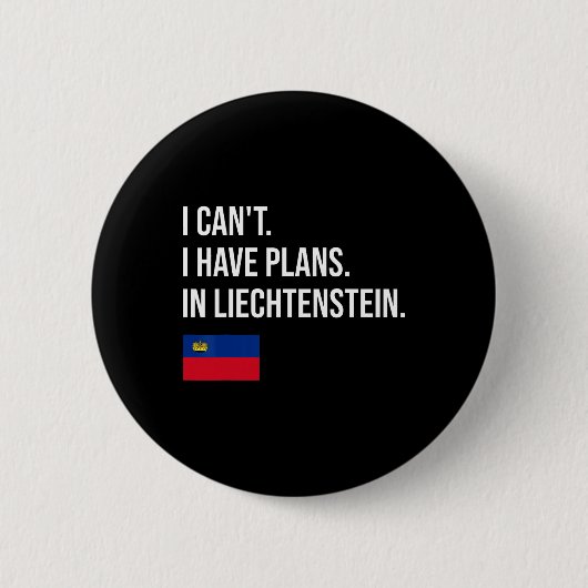 Badge Rond 5 Cm Liechtenstein (Devant)