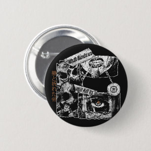 Badge Rond 5 Cm Liens - Conception de streetwear punk