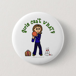 Badge Rond 5 Cm Light Womens Bowling
