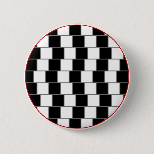 Badge Rond 5 Cm Lignes parallèles (Devant)