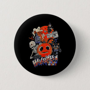 Badge Rond 5 Cm Lil Boo Halloween Horreur Nuits Chaque Est Le 3 Oc