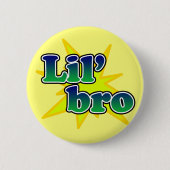 Badge Rond 5 Cm Lil Bro (Devant)