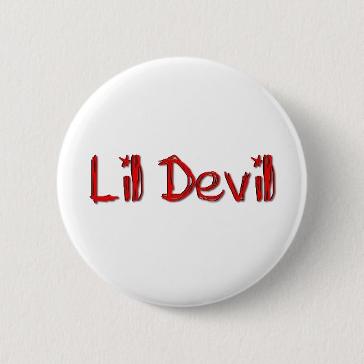 Badge Rond 5 Cm Lil Devil (Devant)