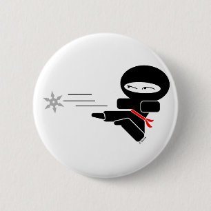 Badge Rond 5 Cm Lil Ninja