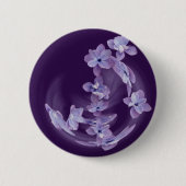 Badge Rond 5 Cm Lilac en cercle (Devant)