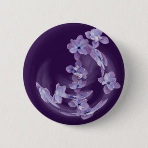 Badge Rond 5 Cm Lilac en cercle