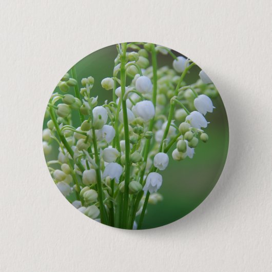 Badge Rond 5 Cm Lily de la vallée (Devant)