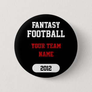 Badge Rond 5 Cm L'imaginaire folâtre - votre nom d'équipe - le