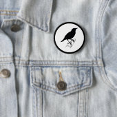 Badge Rond 5 Cm Limite de champ (En situation)