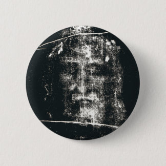 Badge Rond 5 Cm Linceul de Turin, négatif