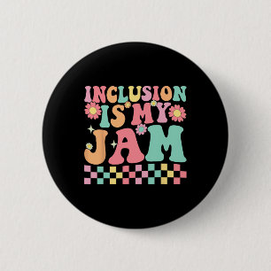 Badge Rond 5 Cm L'inclusion de la neurodiversité est mon truc spéc