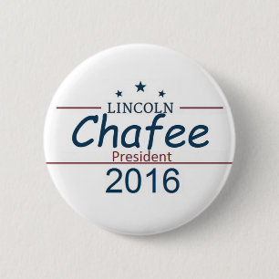 Badge Rond 5 Cm Lincoln CHAFEE 2016