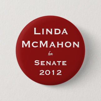 Badge Rond 5 Cm Linda McMahon pour le bouton de sénat