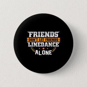 Badge Rond 5 Cm Line Dance Pays Musique Danser Danser Dons Cadeaux