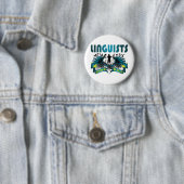 Badge Rond 5 Cm Linguistes fous (En situation)