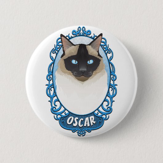 Badge Rond 5 Cm L'insigne original d'oscar (Devant)