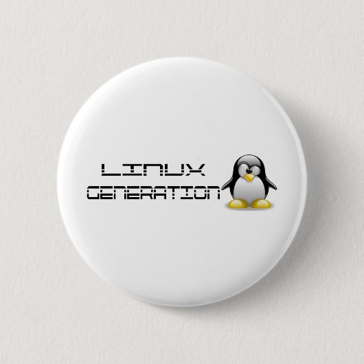 Badge Rond 5 Cm LinuxGeneration (Devant)