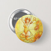 Badge Rond 5 Cm Lion (Devant & derrière)
