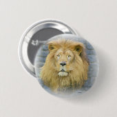Badge Rond 5 Cm lion (Devant & derrière)