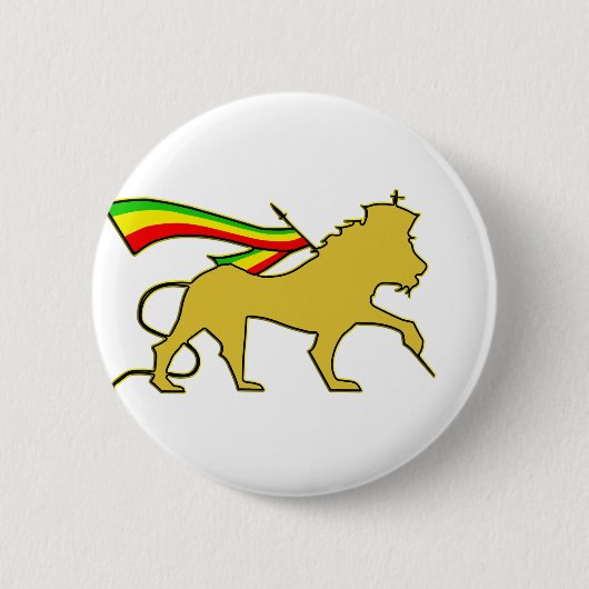 Badge Rond 5 Cm Lion De Juda (Devant)