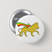 Badge Rond 5 Cm Lion De Juda (Devant & derrière)