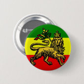 Badge Rond 5 Cm Lion de Juda (Devant & derrière)