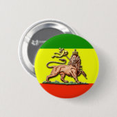 Badge Rond 5 Cm Lion de Juda (Devant & derrière)