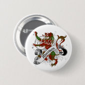 Badge Rond 5 Cm Lion de Morrison Tartan (Devant & derrière)