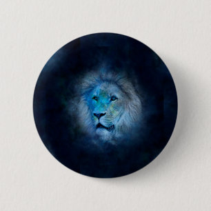 Badge Rond 5 Cm lion leo