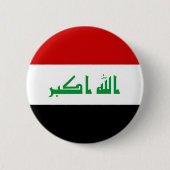 Badge Rond 5 Cm L'Irak (Devant)