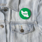 Badge Rond 5 Cm L'Iran libre (En situation)