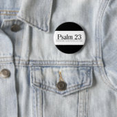 Badge Rond 5 Cm Lire le psaume biblique 23 (En situation)