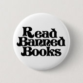 Badge Rond 5 Cm Lire les livres interdits (Devant)