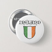 Badge Rond 5 Cm L'Irlande (Devant & derrière)
