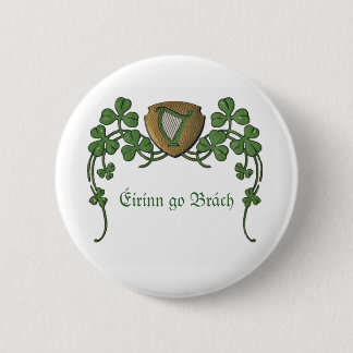 Badge Rond 5 Cm L'Irlande pour toujours
