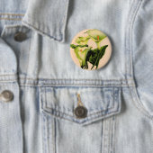 Badge Rond 5 Cm lis calla lis calla (En situation)