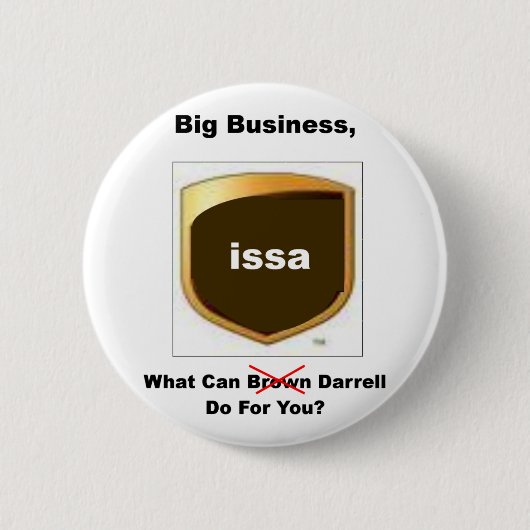 Badge Rond 5 Cm L'ISSA de Darrell (Devant)