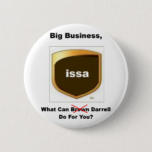 Badge Rond 5 Cm L'ISSA de Darrell