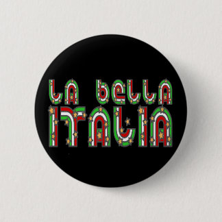 Badge Rond 5 Cm L'Italie