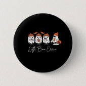 Badge Rond 5 Cm Little Boo Crew Minimal Clean Design (Devant)