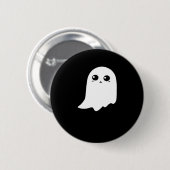 Badge Rond 5 Cm Little Boo Funny Meme (Devant & derrière)