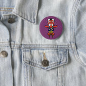 Badge Rond 5 Cm Little Daitengu Yokai (En situation)