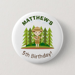 Badge Rond 5 Cm Little Explorer