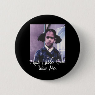 Badge Rond 5 Cm Little Girl Was Me T T Shirt Kamala Harris 2020